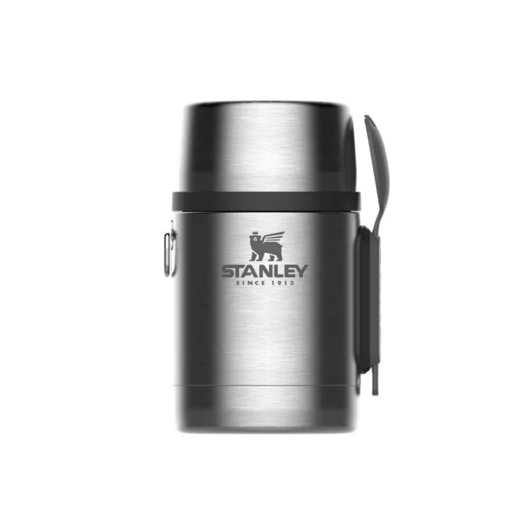 Stanley Adventure Stainless Steel All-in-One Food Jar 0.53L-Stainless Steel